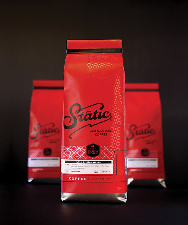Coffee Packaging Design - Static Coffee 02